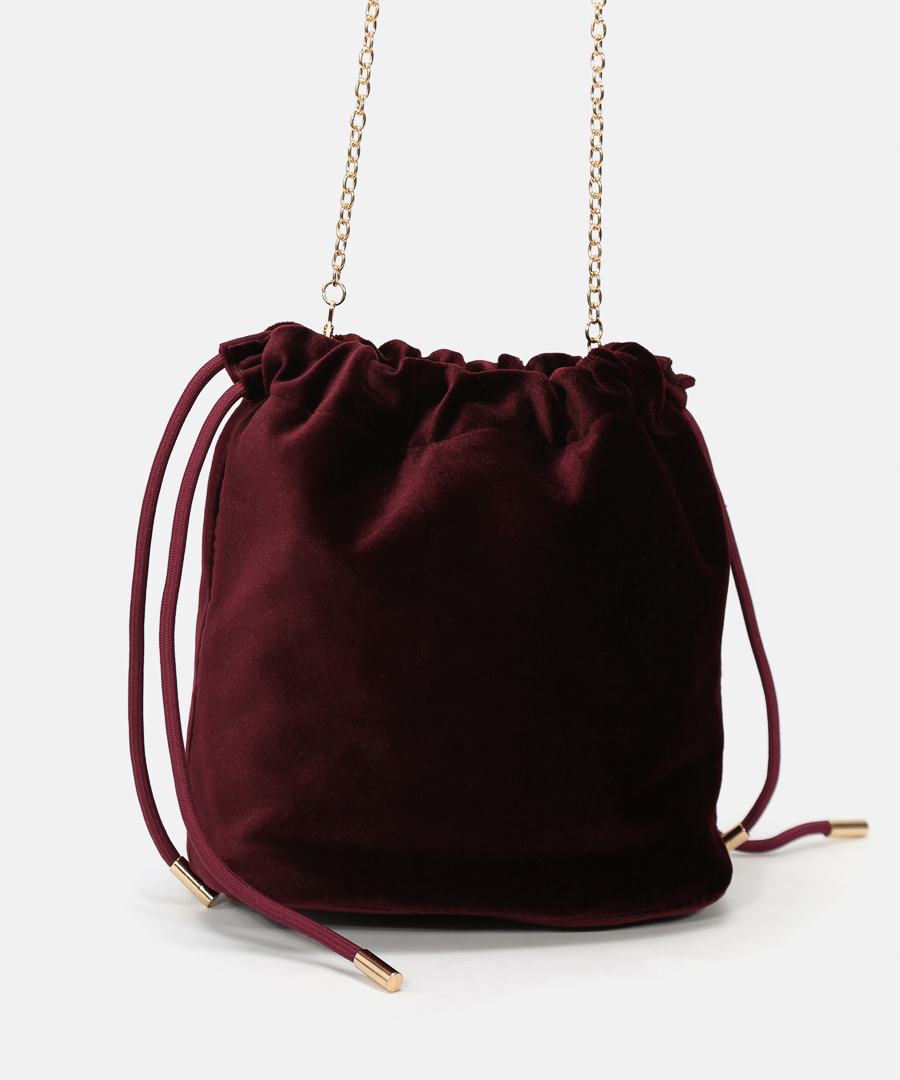 Bolso bombonera terciopelo image number null